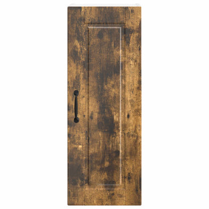 Wall Cabinet PORTO Smoked Oak 30 x 31 x 80 cm Engineered Wood