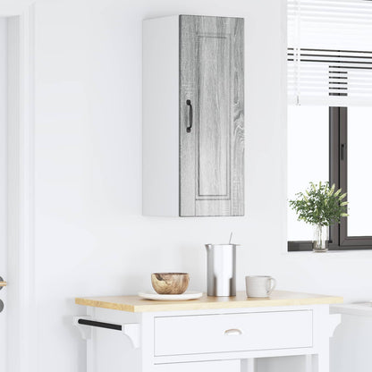 Wall Cabinet PORTO Grey Sonoma 30 x 31 x 80 cm Engineered Wood