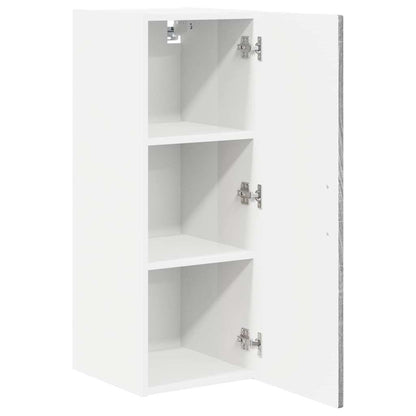 Wall Cabinet PORTO Grey Sonoma 30 x 31 x 80 cm Engineered Wood