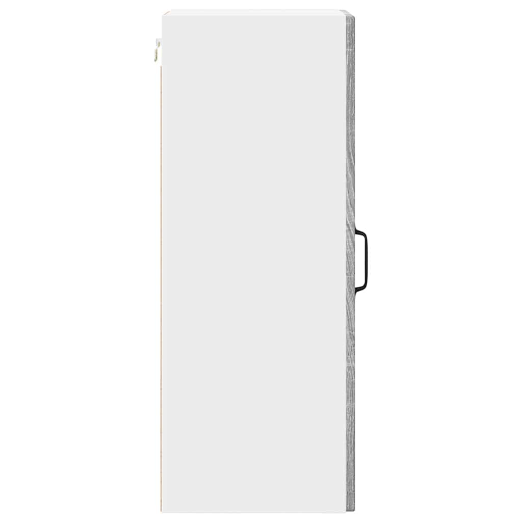 Wall Cabinet PORTO Grey Sonoma 30 x 31 x 80 cm Engineered Wood
