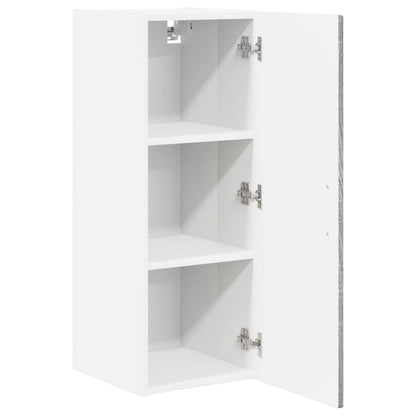 Wall Cabinet PORTO 2 pcs Grey Sonoma 30 x 31 x 80 cm