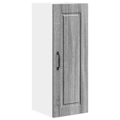 Wall Cabinet PORTO 2 pcs Grey Sonoma Engineered Wood