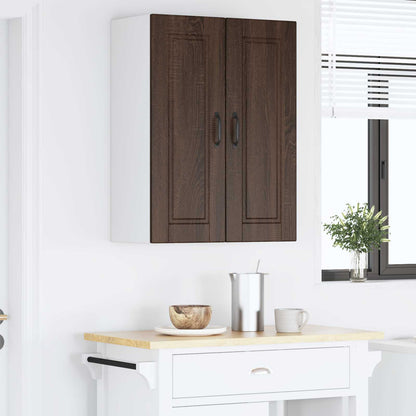 Wall Cabinet PORTO 2 pcs Brown Oak 30 x 31 x 80 cm