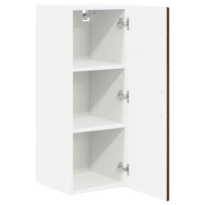 Wall Cabinet PORTO 2 pcs Brown Oak 30 x 31 x 80 cm