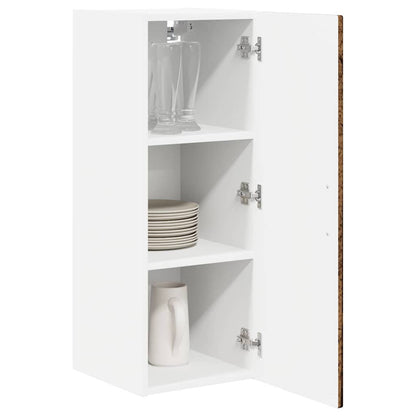 Wall Cabinet PORTO Old Wood 30 x 31 x 80 cm Engineered Wood