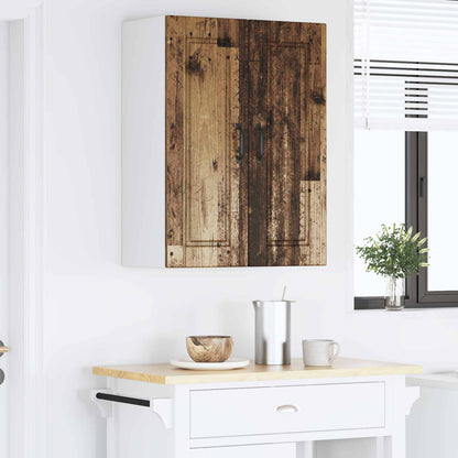 Wall Cabinet PORTO 2 pcs Old Wood 30 x 31 x 80 cm