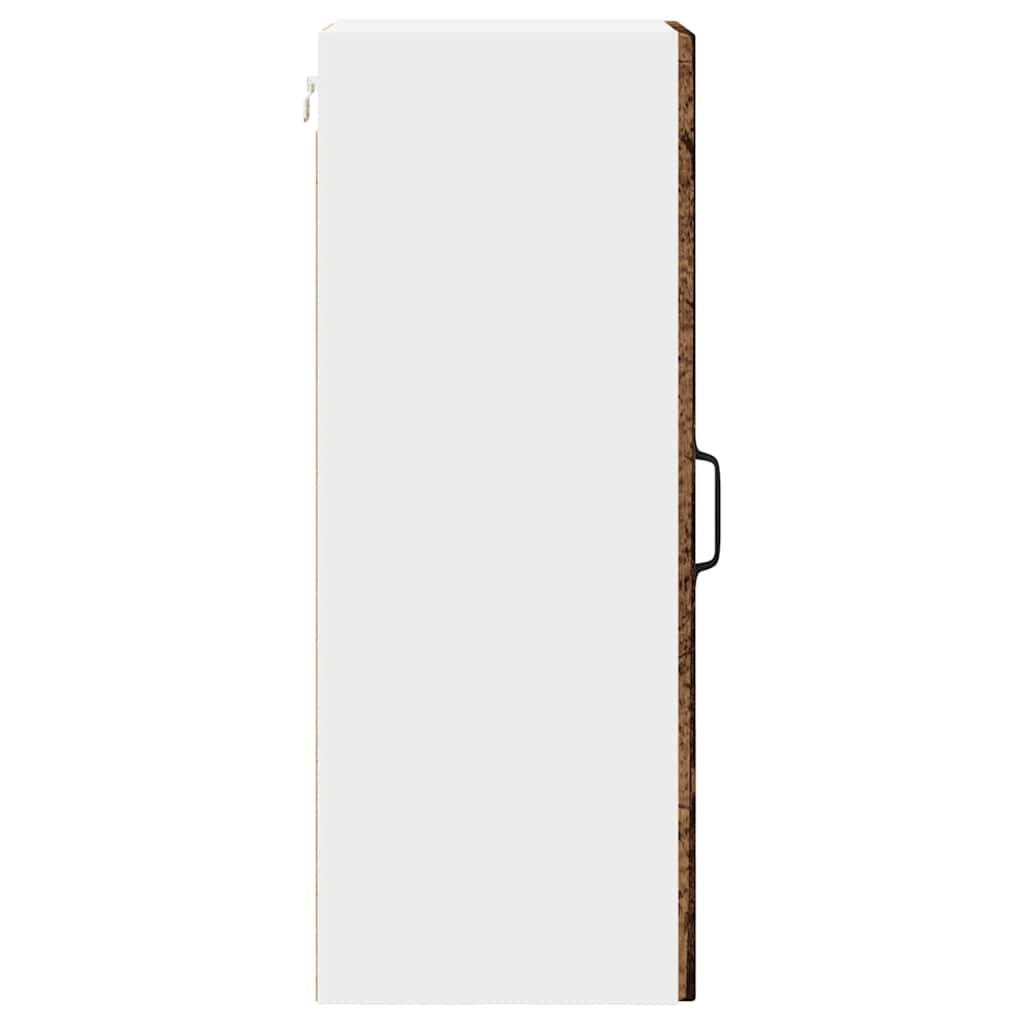 Wall Cabinet PORTO 2 pcs Old Wood 30 x 31 x 80 cm