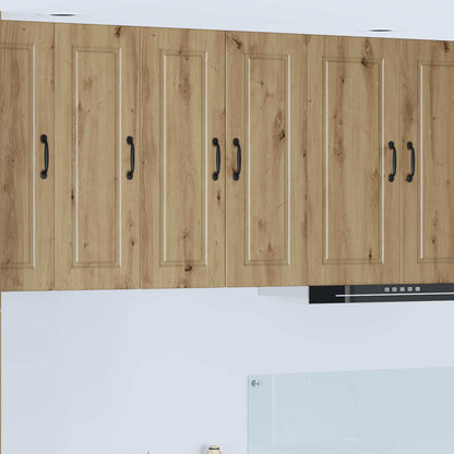 Wall Cabinet PORTO 2 pcs Artisan Oak 30 x 31 x 80 cm