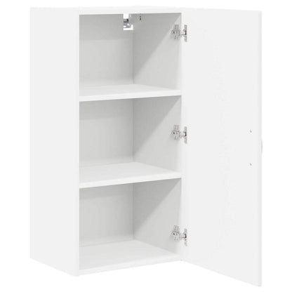 Wall Cabinet PORTO White 40 x 31 x 80 cm Engineered Wood