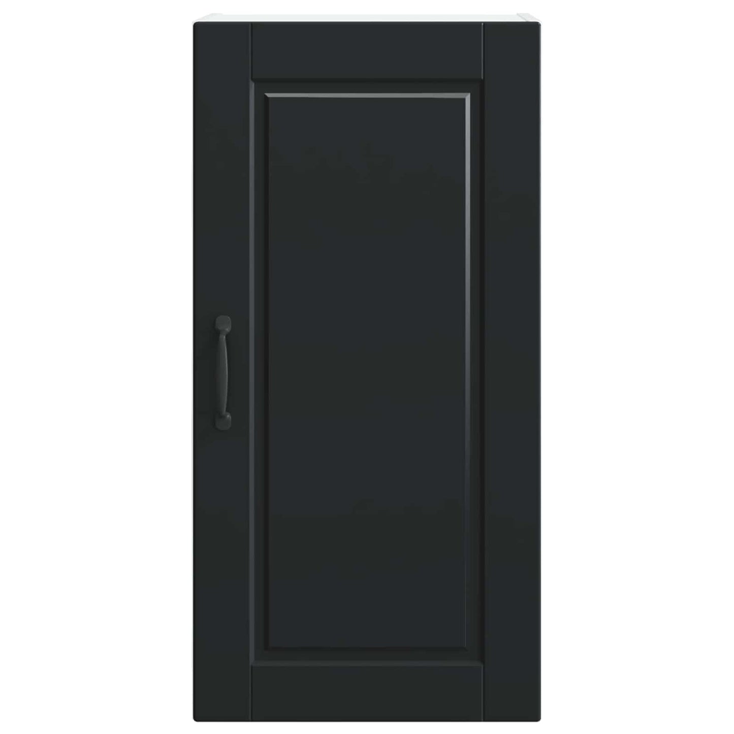 Wall Cabinet PORTO Black 40 x 31 x 80 cm Engineered Wood