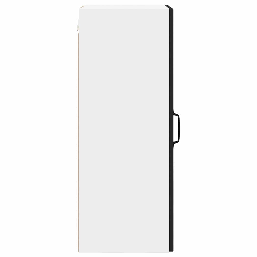 Wall Cabinet PORTO Black 40 x 31 x 80 cm Engineered Wood