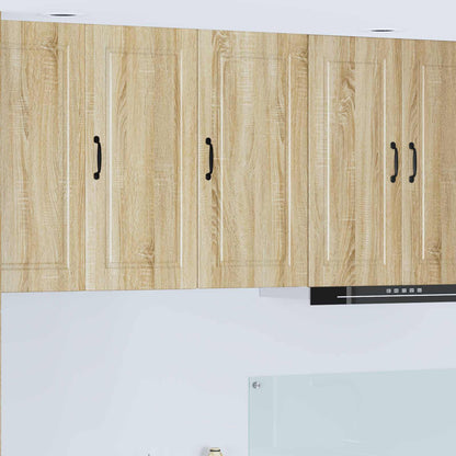 Wall Cabinet PORTO Sonoma Oak 40 x 31 x 80 cm Engineered Wood
