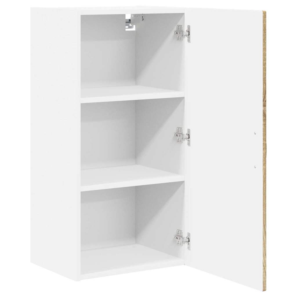 Wall Cabinet PORTO Sonoma Oak 40 x 31 x 80 cm Engineered Wood