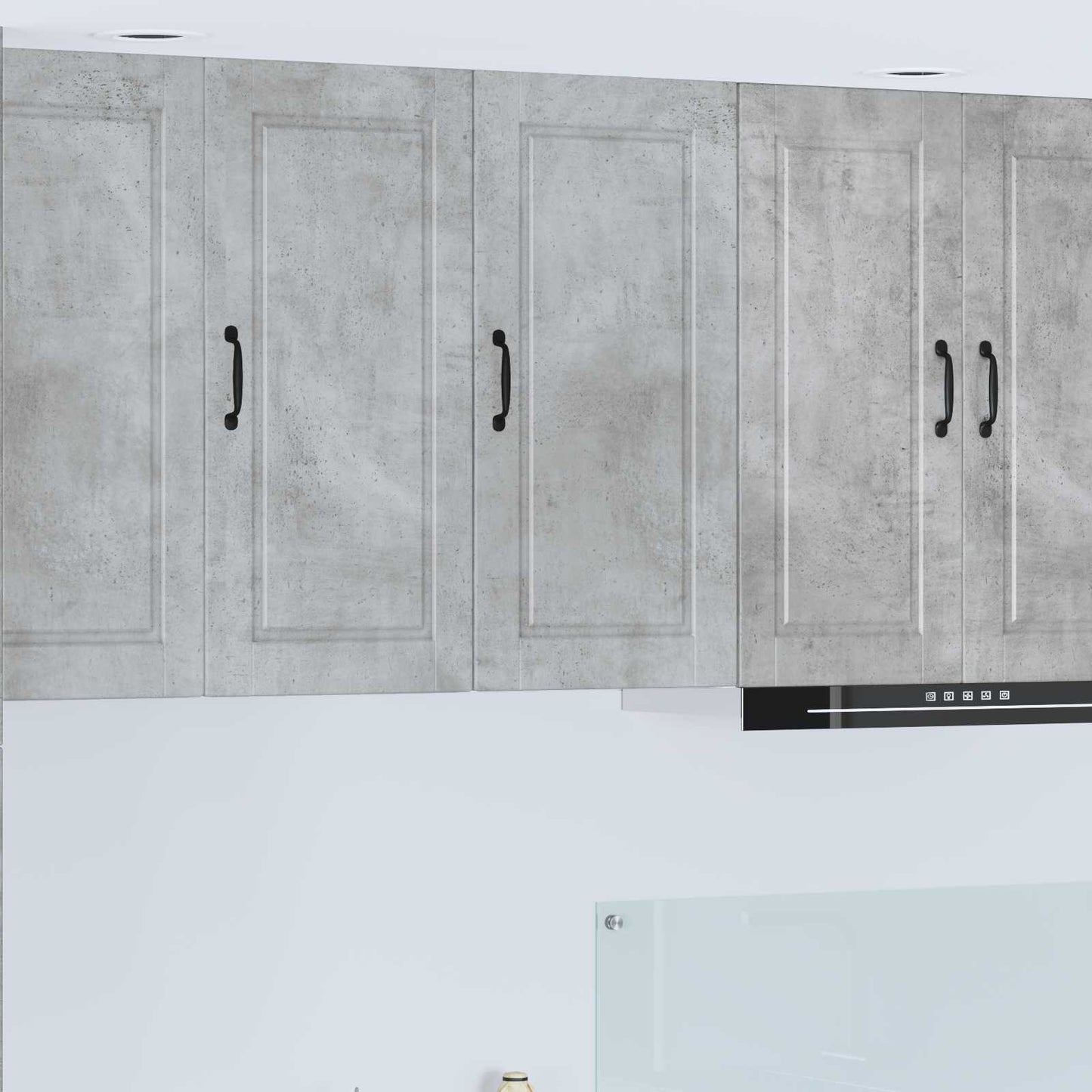 Wall Cabinet PORTO Concrete Grey 40 x 31 x 80 cm