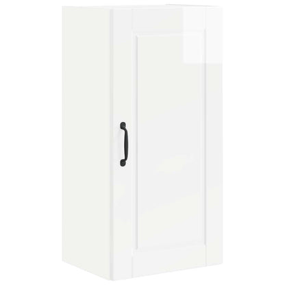 Wall Cabinet PORTO High Gloss White 40 x 31 x 80 cm