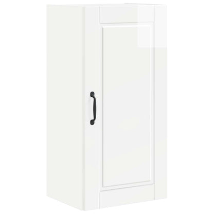 Wall Cabinet PORTO High Gloss White 40 x 31 x 80 cm
