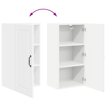 Wall Cabinet PORTO High Gloss White 40 x 31 x 80 cm