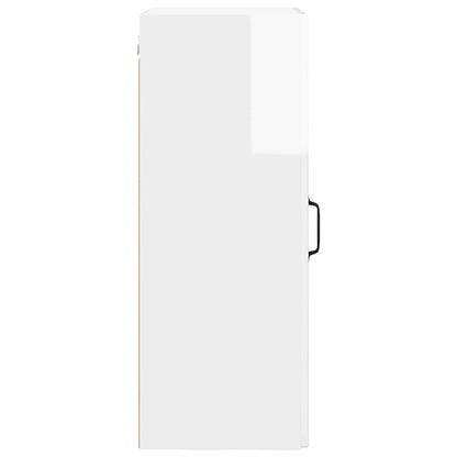 Wall Cabinet PORTO High Gloss White 40 x 31 x 80 cm
