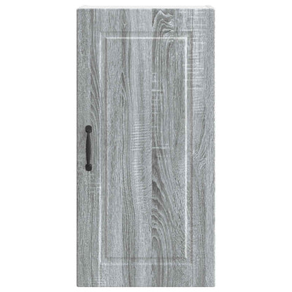 Wall Cabinet PORTO Grey Sonoma 40 x 31 x 80 cm Engineered Wood