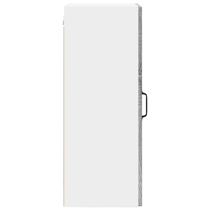 Wall Cabinet PORTO Grey Sonoma 40 x 31 x 80 cm Engineered Wood