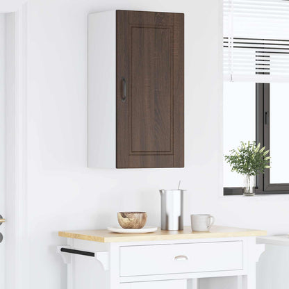 Wall Cabinet PORTO Brown Oak 40 x 31 x 80 cm Engineered Wood