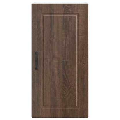 Wall Cabinet PORTO Brown Oak 40 x 31 x 80 cm Engineered Wood