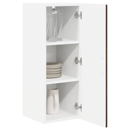 Wall Cabinet PORTO Brown Oak 40 x 31 x 80 cm Engineered Wood