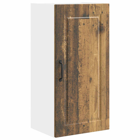 Wall Cabinet PORTO Old Wood 40 x 31 x 80 cm Engineered Wood