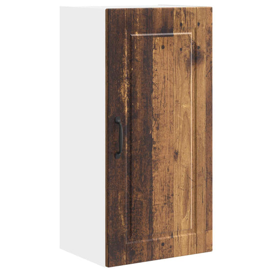 Wall Cabinet PORTO Old Wood 40 x 31 x 80 cm Engineered Wood