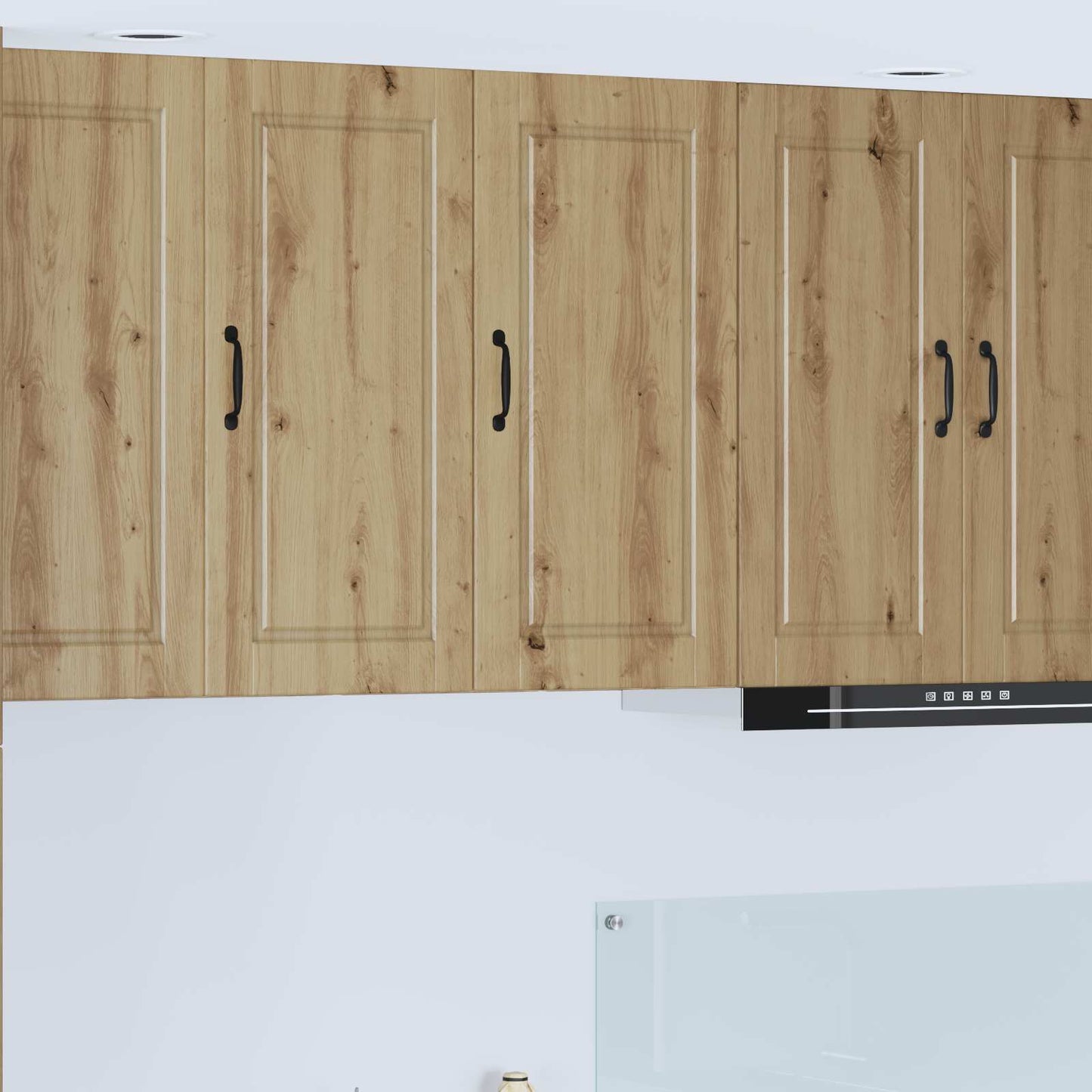 Wall Cabinet PORTO Artisan Oak 40 x 31 x 80 cm Engineered Wood