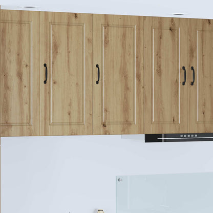 Wall Cabinet PORTO Artisan Oak 40 x 31 x 80 cm Engineered Wood