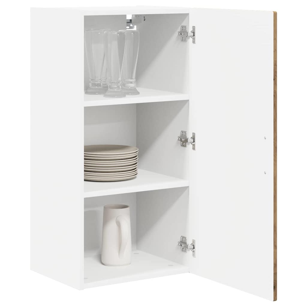 Wall Cabinet PORTO Artisan Oak 40 x 31 x 80 cm Engineered Wood