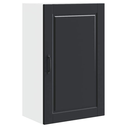 Wall Cabinet PORTO Black 50 x 31 x 80 cm Engineered Wood