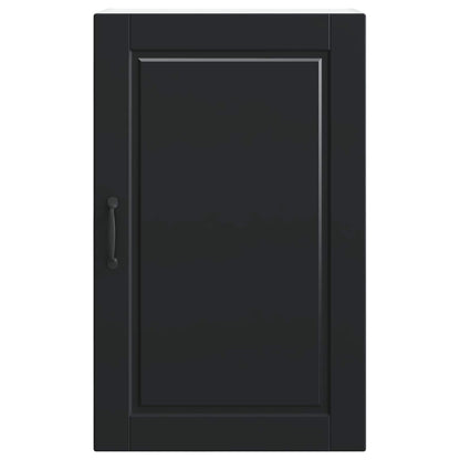 Wall Cabinet PORTO Black 50 x 31 x 80 cm Engineered Wood
