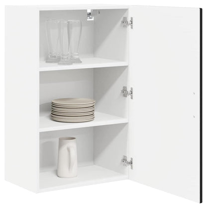 Wall Cabinet PORTO Black 50 x 31 x 80 cm Engineered Wood