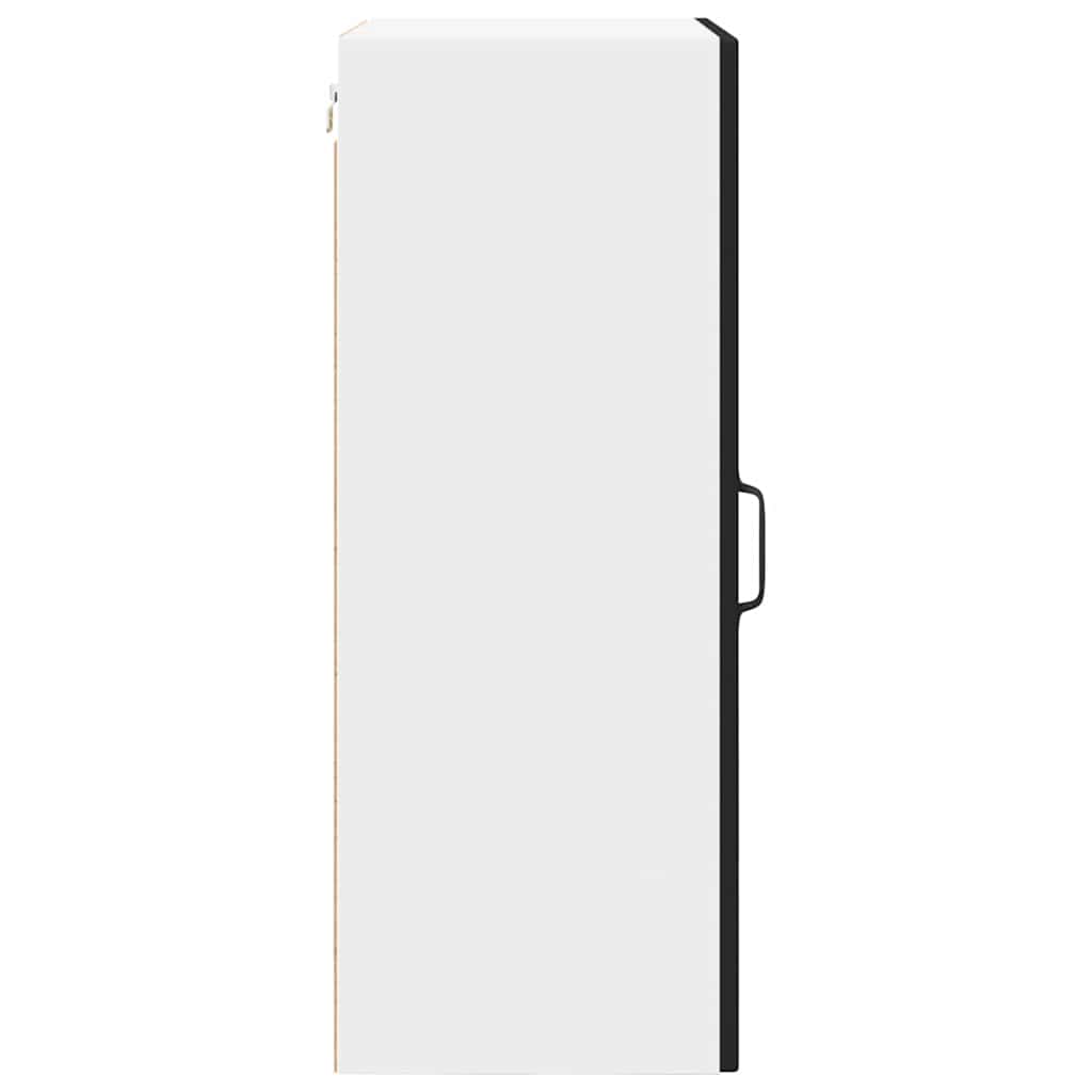 Wall Cabinet PORTO Black 50 x 31 x 80 cm Engineered Wood