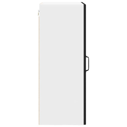 Wall Cabinet PORTO Black 50 x 31 x 80 cm Engineered Wood
