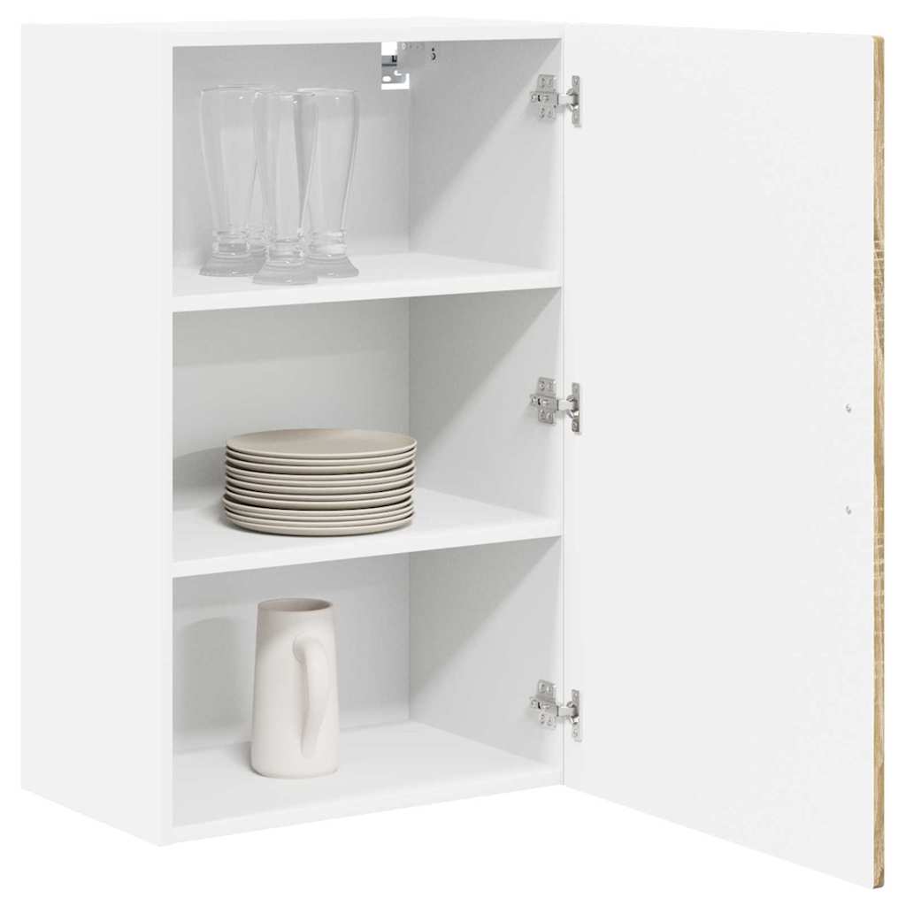 Wall Cabinet PORTO Sonoma Oak 50 x 31 x 80 cm Engineered Wood