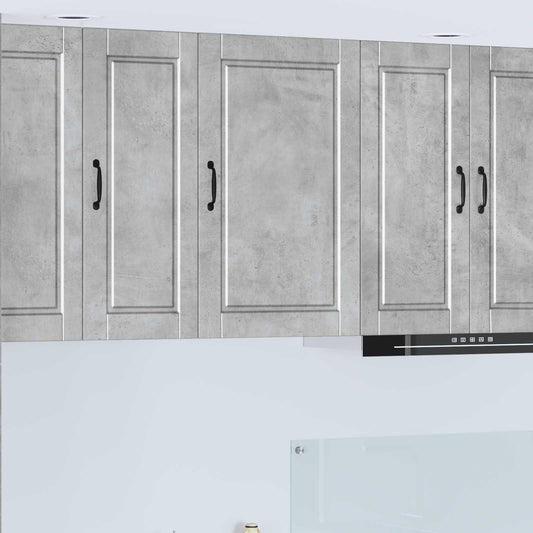 Wall Cabinet PORTO Concrete Grey 50 x 31 x 80 cm