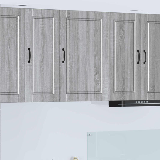Wall Cabinet PORTO Grey Sonoma 50 x 31 x 80 cm Engineered Wood
