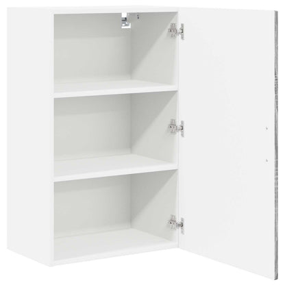 Wall Cabinet PORTO Grey Sonoma 50 x 31 x 80 cm Engineered Wood