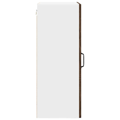 Wall Cabinet PORTO Brown Oak 50 x 31 x 80 cm Engineered Wood