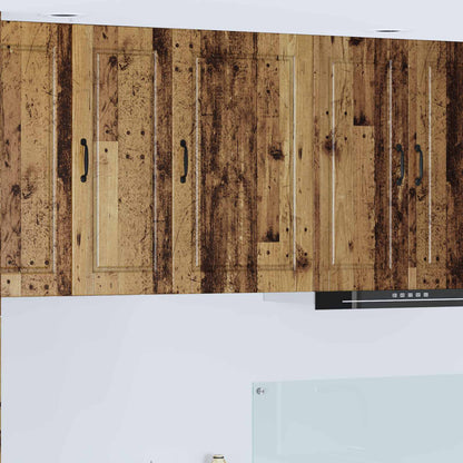 Wall Cabinet PORTO Old Wood 50 x 31 x 80 cm Engineered Wood