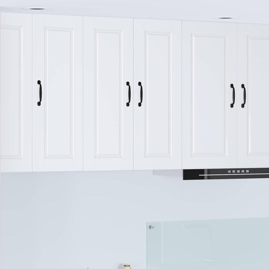 Wall Cabinet PORTO White 60 x 31 x 80 cm Engineered Wood