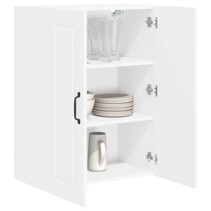 Wall Cabinet PORTO White 60 x 31 x 80 cm Engineered Wood
