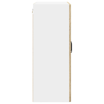 Wall Cabinet PORTO Sonoma Oak 60 x 31 x 80 cm Engineered Wood