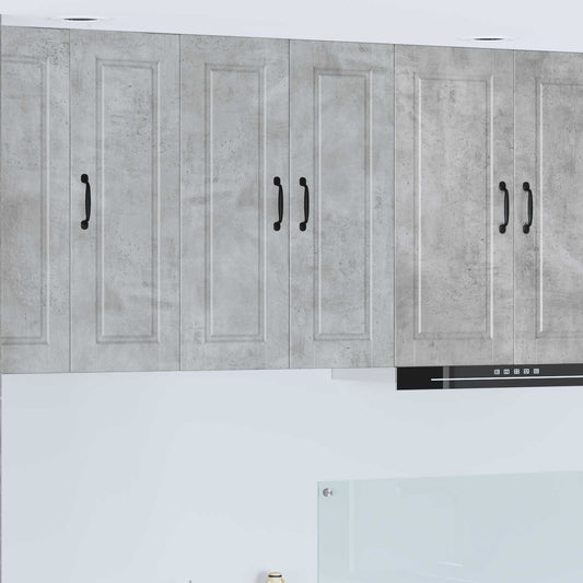 Wall Cabinet PORTO Concrete Grey 60 x 31 x 80 cm