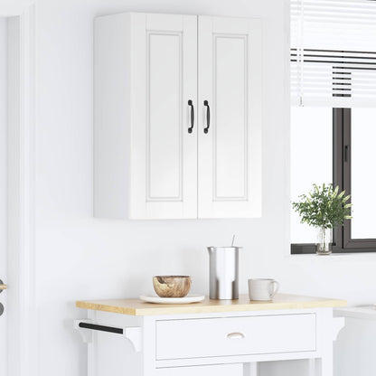 Wall Cabinet PORTO High Gloss White 60 x 31 x 80 cm