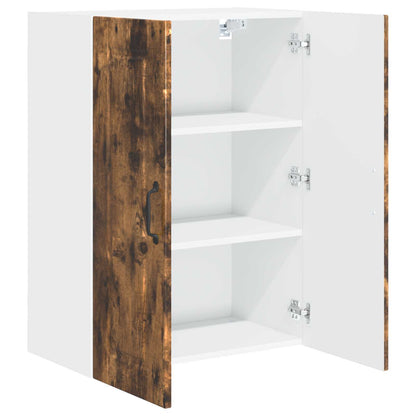 Wall Cabinet PORTO Smoked Oak 60 x 31 x 80 cm Engineered Wood