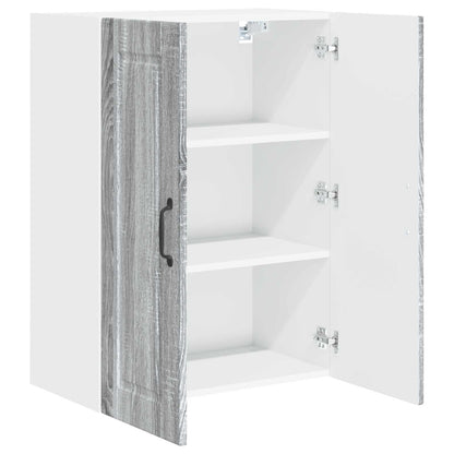 Wall Cabinet PORTO Grey Sonoma 60 x 31 x 80 cm Engineered Wood